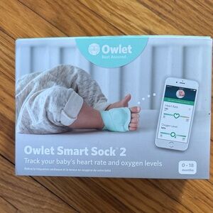 Owlet Smart Sock 2 Baby Monitor - Mint